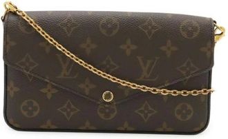 Louis Vuitton Pre-owned Monogram Pochette Felicie Borsa a Spalla M81896 - - Pre-owned - Donna - Marrone - ONE SIZE
