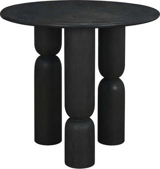 Mercana Sonel Matte Wood Pedestal Foyer Table