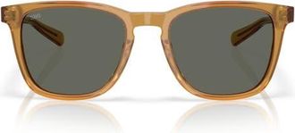 Costa Sullivan 53mm Mirrored Square Sunglasses in Sun Ray /Gray at Nordstrom