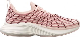 Athletic Propulsion Labs Womens Techloom Zipline Shoe In Creme / Damask / Burgundy
