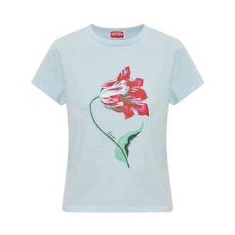 Kenzo Donna, Top, Blu, S, new