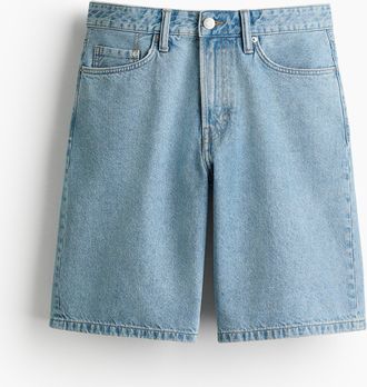 H&M Denimshorts in Relaxed Fit - Blue