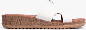 Hush Puppies Womens Hush Puppies ELOISE Womens Sandals White - Size: 6