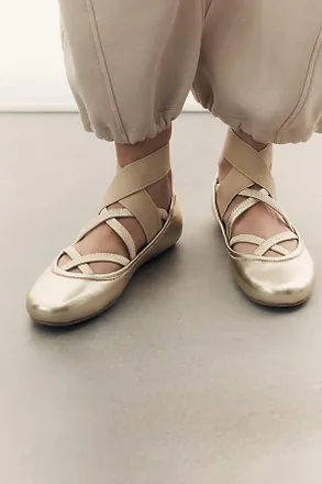 Silent D Mable Strappy Ballet Flats