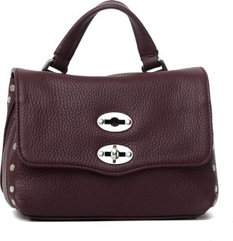 Zanellato Baby Postina Daily Structured Bovine Leather Shoulder Bag