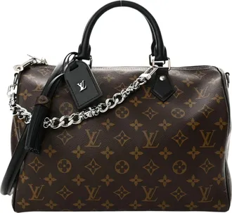 Louis Vuitton (WMNS) LOUIS VUITTON Speedy Soft 30 Dark Monogram M12243