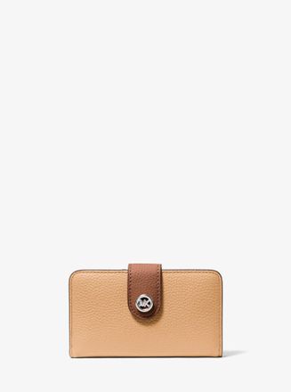 Michael Kors MK Pop Charm Medium Pebbled Leather Wallet