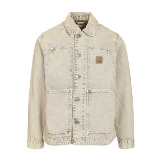 Carhartt Work in Progress OG Double Front Jacket - male - Carhartt Wip - Denim Jackets - Gray - XS - Jackets