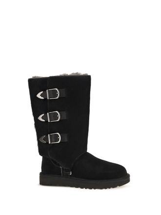 UGG Convertible Western Boots - Black
