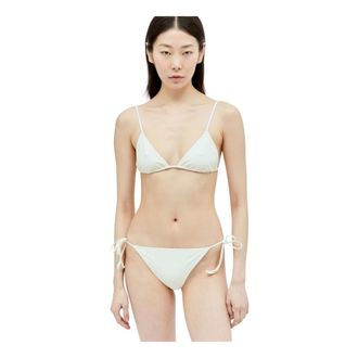 Lido Lido - V-hals Bikini Set - Dames - Badkleding - Wit - Maat: M Polyamide