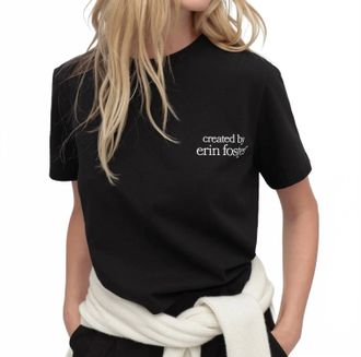 Favorite Daughter Erin Foster Tee In Black