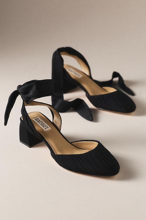 Badgley Mischka Ofelia Ankle-Wrap Heels