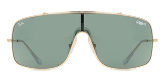 Ray-Ban RB3897 Wings III 001/71 Mens Sunglasses Gold Size 136