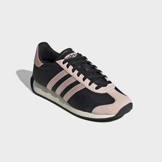 adidas Sneaker ADIDAS SPORTSWEAR RUNVISTA HALO, Damen, Gr. 38,5, core schwarz, sandy pink metallic, blush pink, Leder, Synthetik, Textil, Schuhe Sneaker