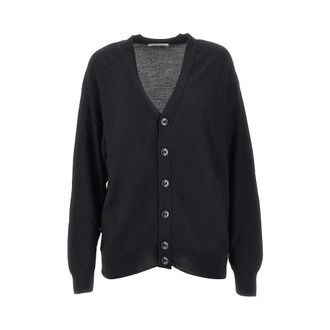 Christophe Lemaire Wool-blend Twisted cardigan Woman S