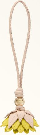 Furla Allegra Charm Toni Mudec Yellow Multicolore Pelle Di Vitello A Blocchi Di Colore Sydney Donna