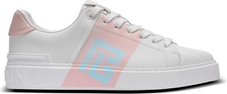 Balmain B-Court trainers van kalfsleer - Dames - Sneakers - Wit - 36 EU - Leer - Schoenen