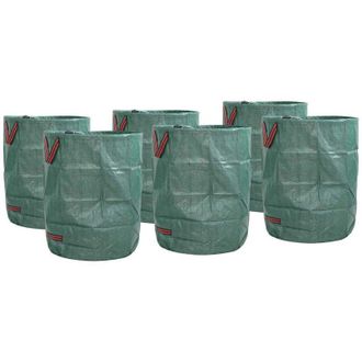 vidaXL Vidaxl - Bolsas De Desechos De Jard&iacute;n 12 Pcs Verde 66 X 66 X 83.5 Cm