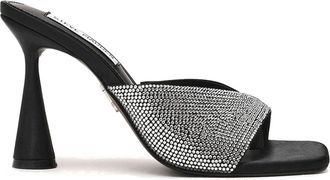 Steve Madden Womens Herah 010 Sandals - Black Fabric - Size UK 6