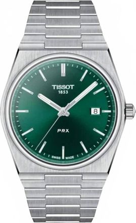 Tissot Mens Stainless Steel Prx 40Mm Watch In Green