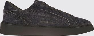 Etro Paisley Pattern Calfskin Low-Top Sneakers