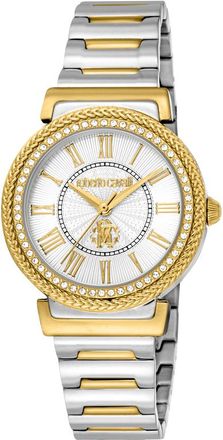 Roberto Cavalli Glam Silver-tone Dial Ladies Watch RC5L039M1085