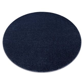 RugsX RugsX Softy Rug in Blue | Size: 200 cm diameter