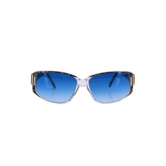 Givenchy Pre-owned Accessories, female, Blue, Size: ONE SIZE Pre-owned Metal Sunglasses