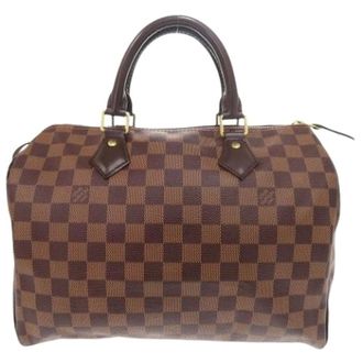 Louis Vuitton Borsa a mano vintage in tela Pre-owned - - Pre-owned - Donna - Marrone - ONE SIZE