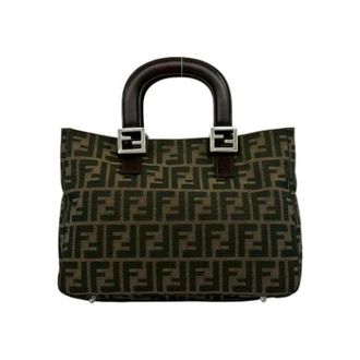Fendi Pre-owned Vintage Tote Bag - Dames - Vintage Handtas - Bruin - ONE Size - Leer - Vintage