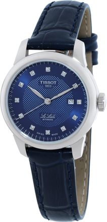 Tissot Le Locle Automatic Diamond Blue Dial Ladies Watch T0062071604600