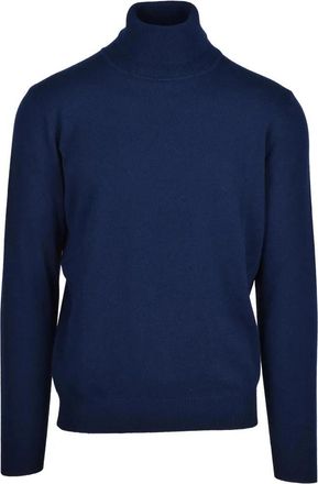 BATURO Turtleneck Sweater - Blue