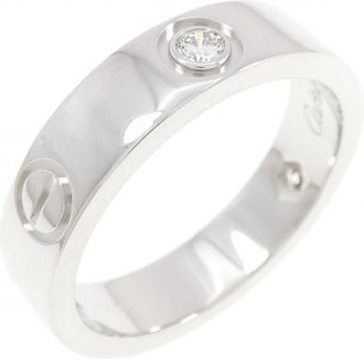 Cartier White Gold White Gold (18K) Band Ring (Pre-Owned)
