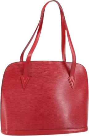 Louis Vuitton Pre-owned Handbags, female, Red, Size: ONE SIZE Pre-owned Vintage Handbag