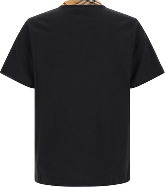 Burberry Mens Beige Cotton T-Shirt