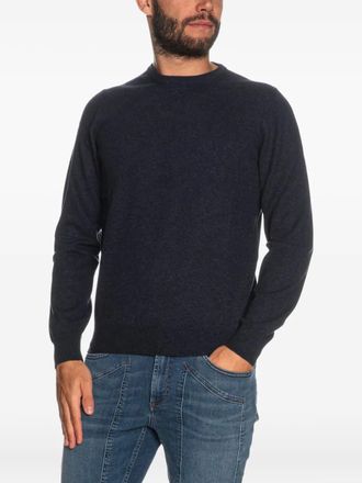 Gran Sasso Wollen trui met ronde hals - Blauw