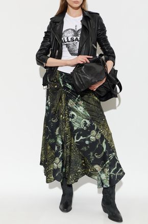 AllSaints Arleen Skirt, Womens, Green
