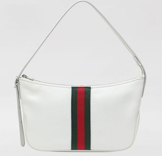 Gucci Borsa a spalla Lunetta web Gucci in pelle
