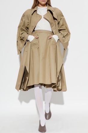 VETEMENTS Cotton Skirt, Womens, Beige