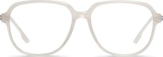 Gentle Monster Anna Bec2 square-frame glasses - unisex - Acetate/Metal - One Size - White