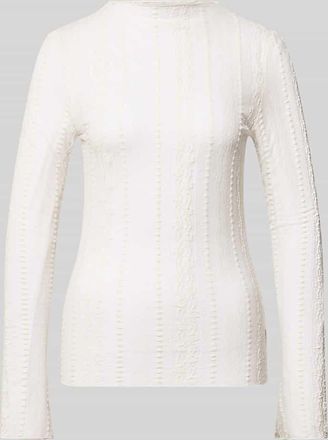 Oh April Semitransparentes Longsleeve Modell Zahara Lace in Offwhite, Gr&ouml;&szlig;e XS