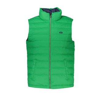 La Martina Verde Poliammide Mens Mens Gilet