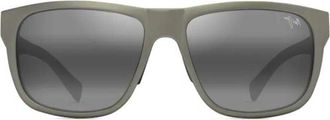 Maui Jim Mj0670s Matte Rectangular Sunglasses