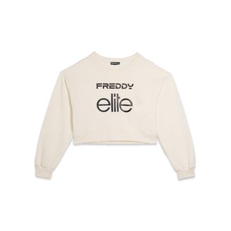 Freddy Felpa Donna Cropped Comfort Fit Elite x Freddy