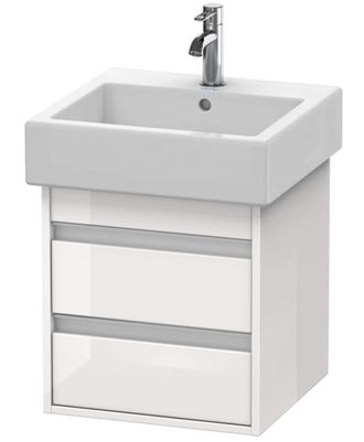 Duravit Duravit - Ketho Neceser De Pared 6635, 2 Cajones, 450mm, Para Vero