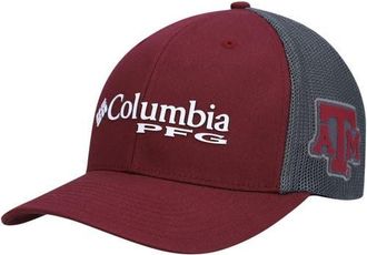Columbia Mens Columbia Maroon Texas A&M Aggies PFG Snapback Adjustable Hat at Nordstrom