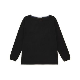 Maliparmi Colours of the World Knit - Dames - Ronde hals truien - Zwart - XL - Wol - Truien & Vesten