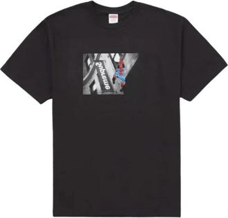 SUPREME Spider-Man T-shirt - Heren - T-shirts - Zwart - XL - Katoen - Tops