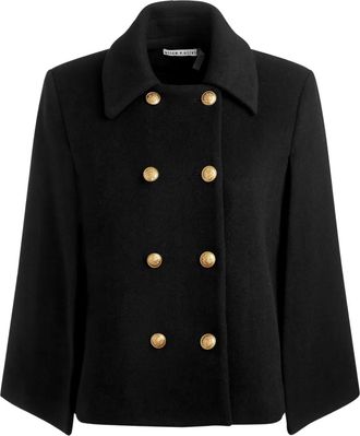 Alice & Olivia Cappotto doppiopetto Reynalda - Nero