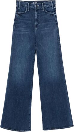 Mother Jeans The Hustler Roller Sneak - Blu